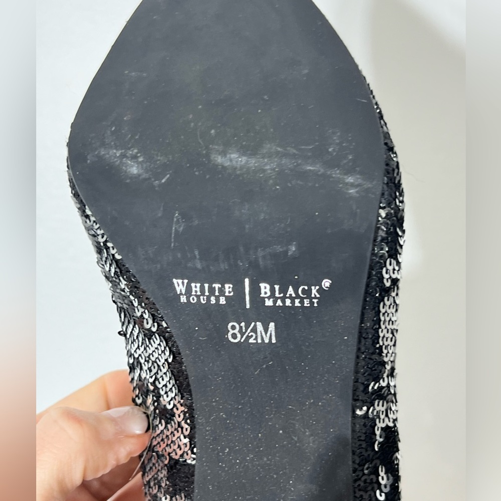 Whbm Sequin Heel With Matching Clutch Available - image 7